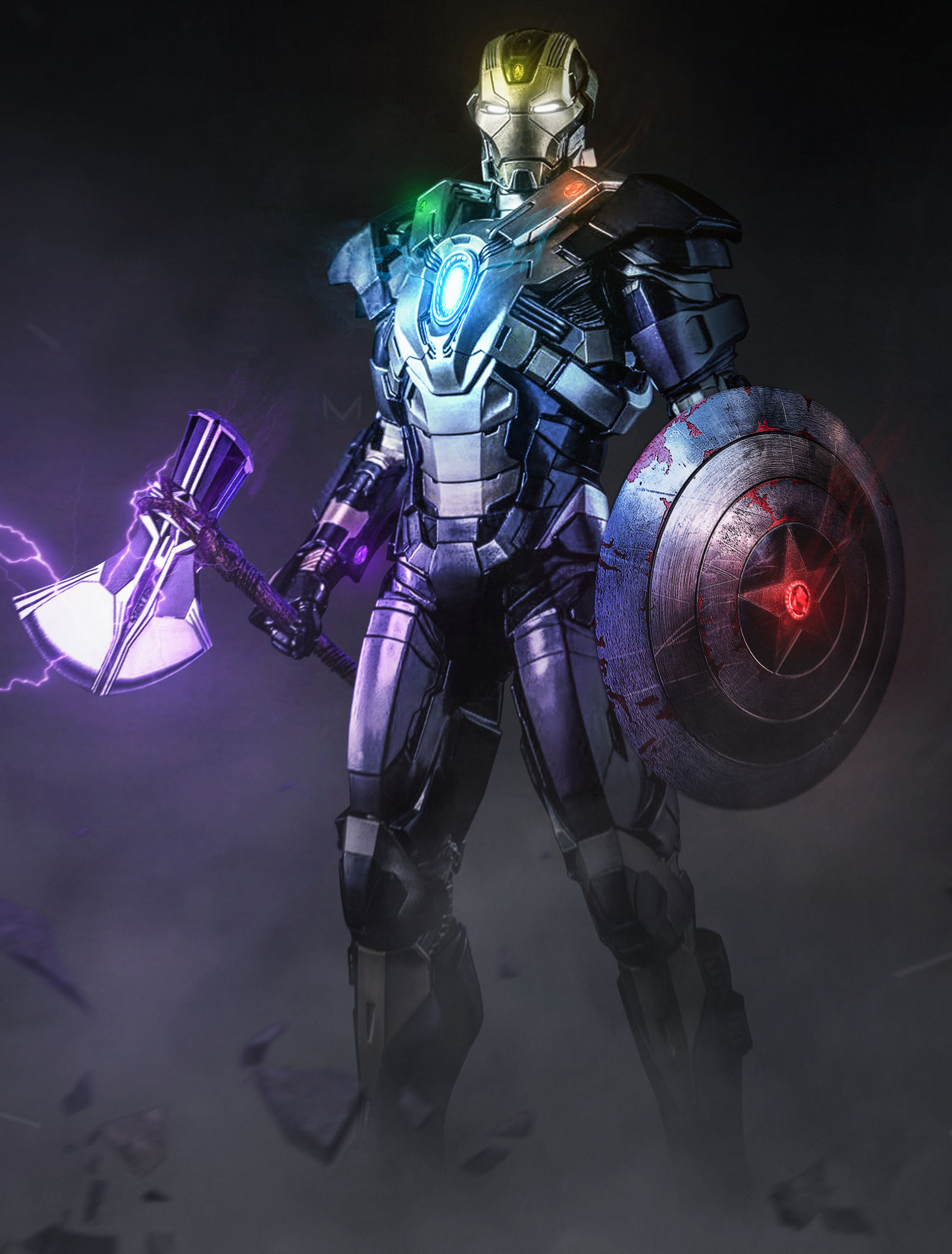 Iron Man Titan Killer By Mizuriau On Deviantart Iron Man Titan Killer By Mizuriau On Deviantart
