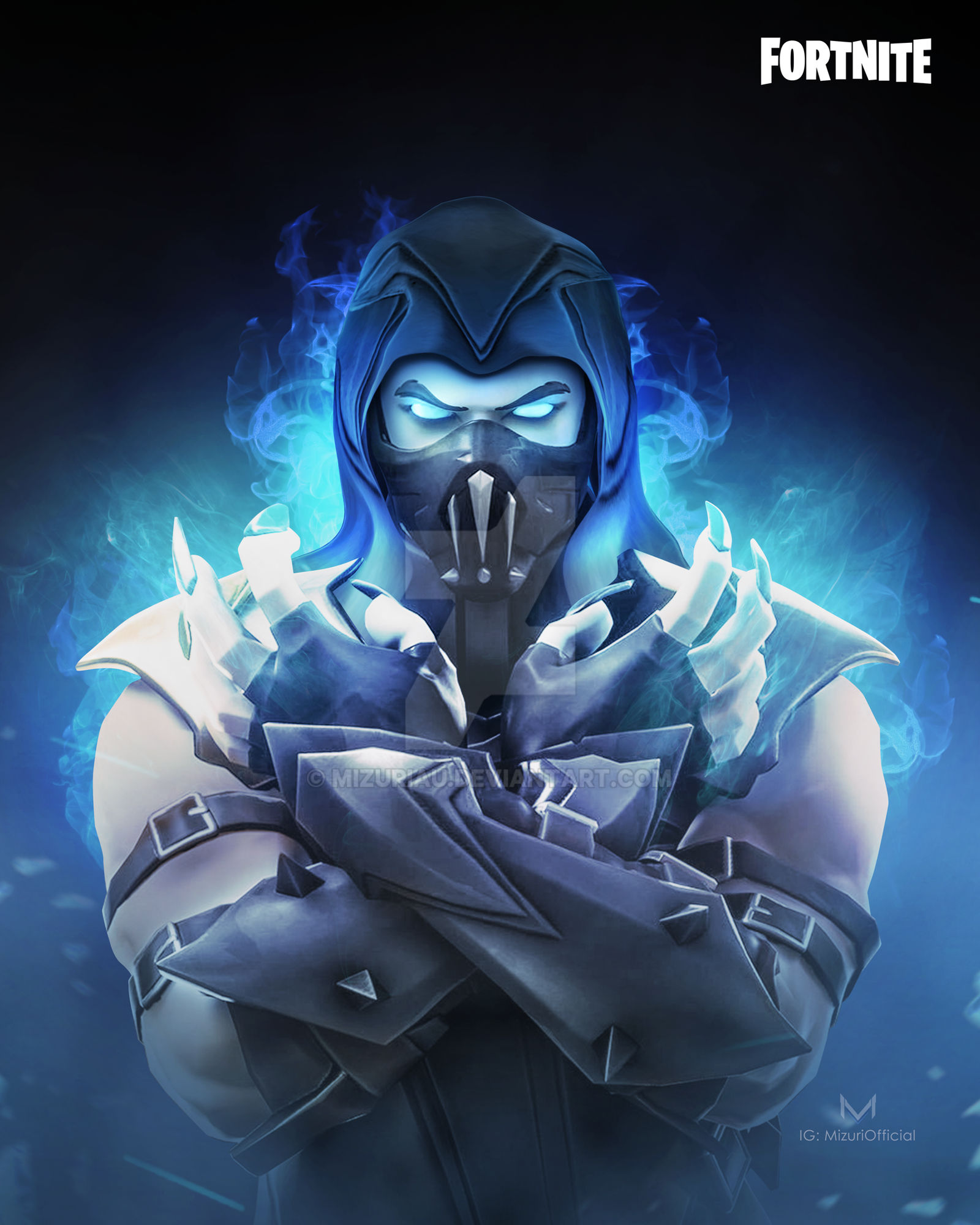 FORTNITE SUBZERO by MizuriAU on DeviantArt