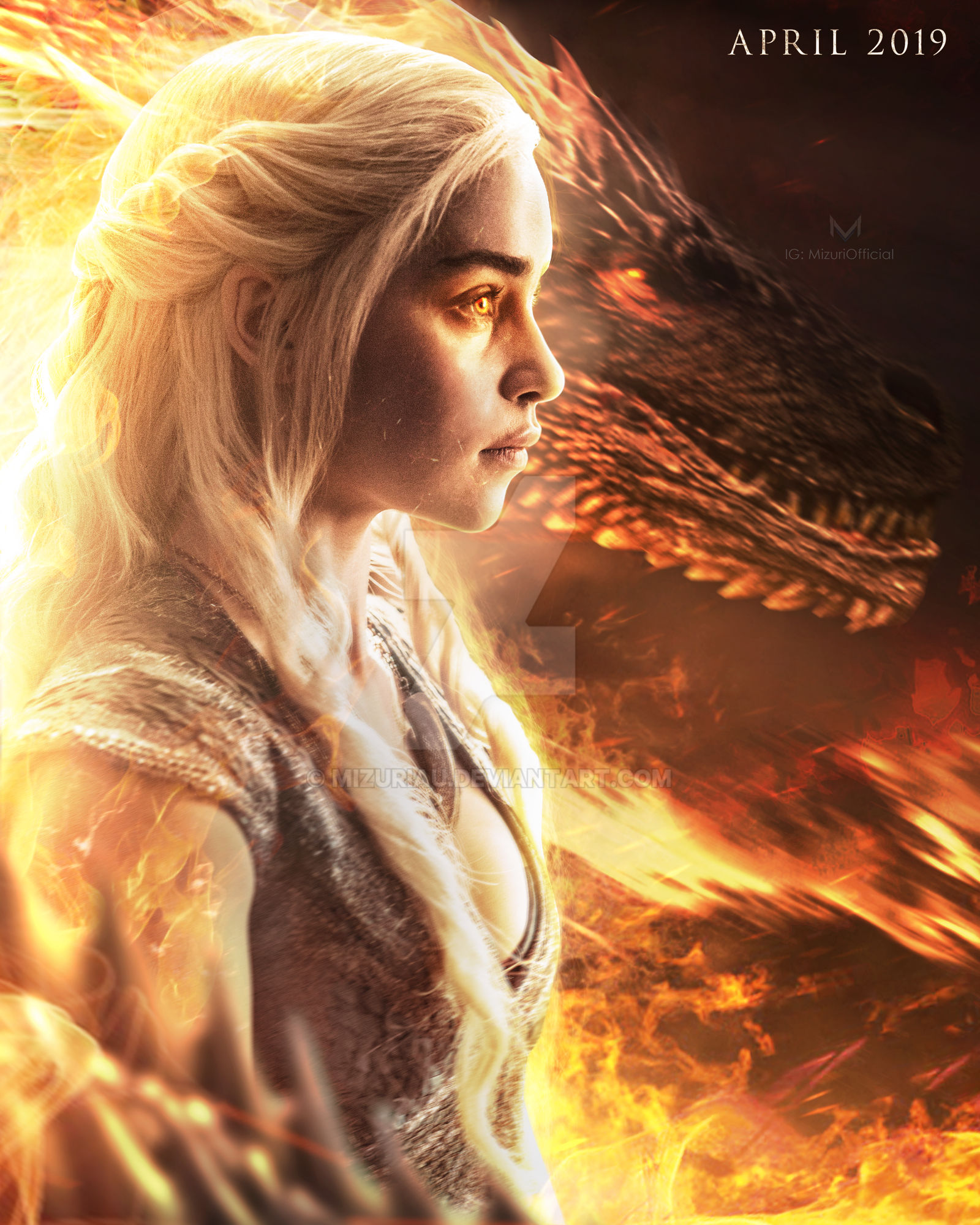GAME OF THRONES S8 DAENERYS TARGARYEN By MizuriAU On DeviantArt game-of-thrones-s8-daenerys-targaryen-by-mizuriau-on-deviantart