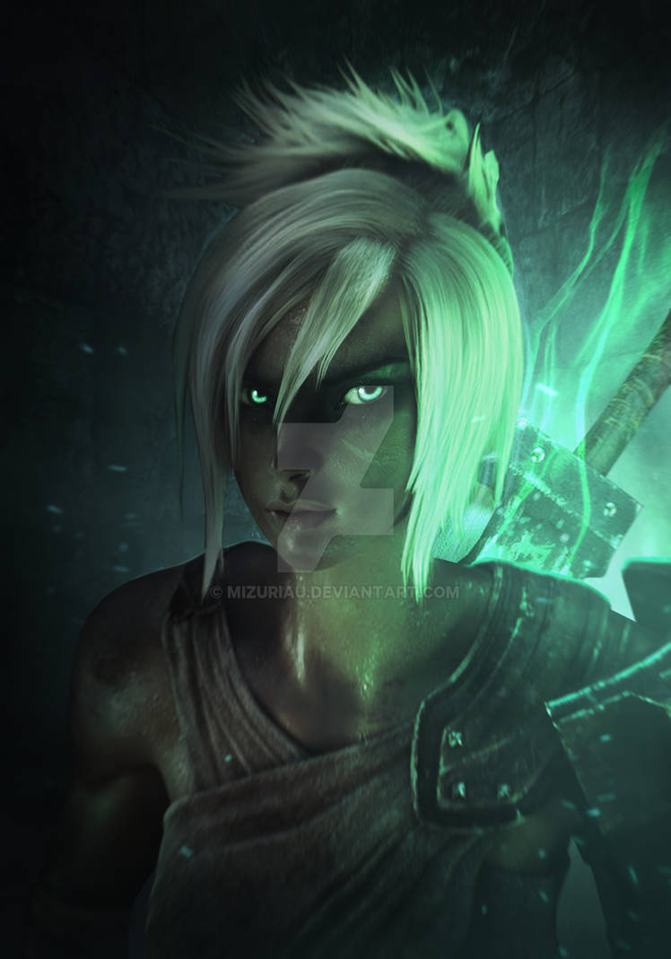 LEAGUE OF LEGENDS - RIVEN by MizuriAU on DeviantArt