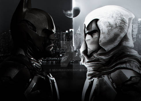 BATMAN VS MOON KNIGHT