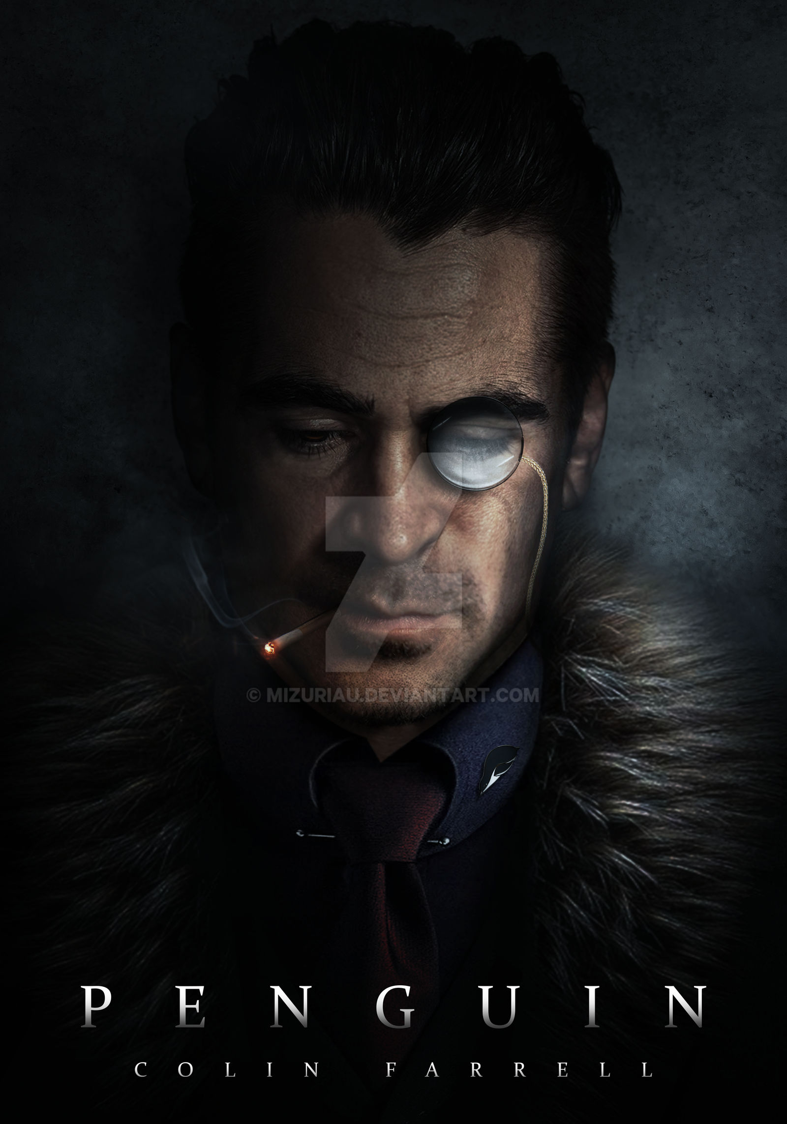 THE BATMAN PENGUIN COLIN FARRELL By MizuriAU On DeviantArt the-batman-penguin-colin-farrell-by-mizuriau-on-deviantart