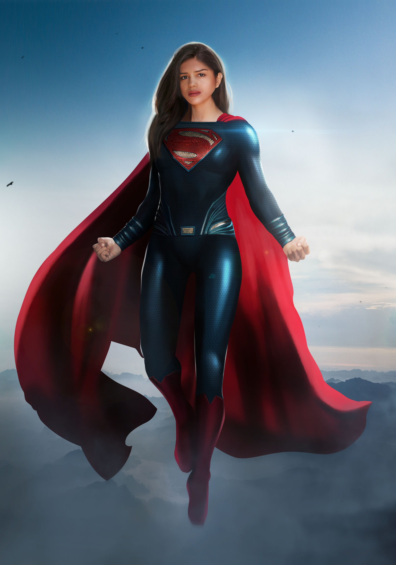 Sasha Calle as Supergirl by MizuriAU on DeviantArt