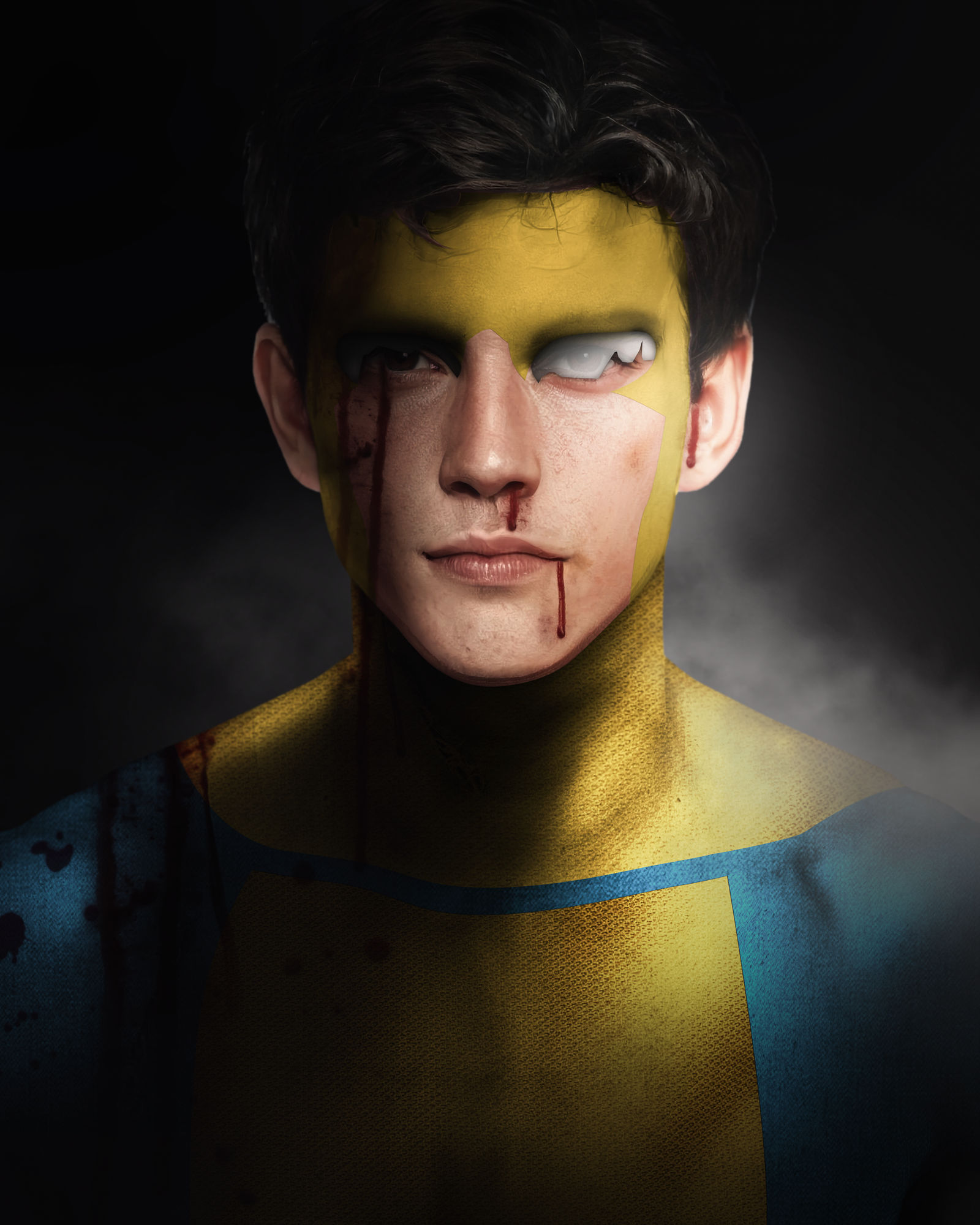 Mark Grayson as Invincible by MizuriAU on DeviantArt