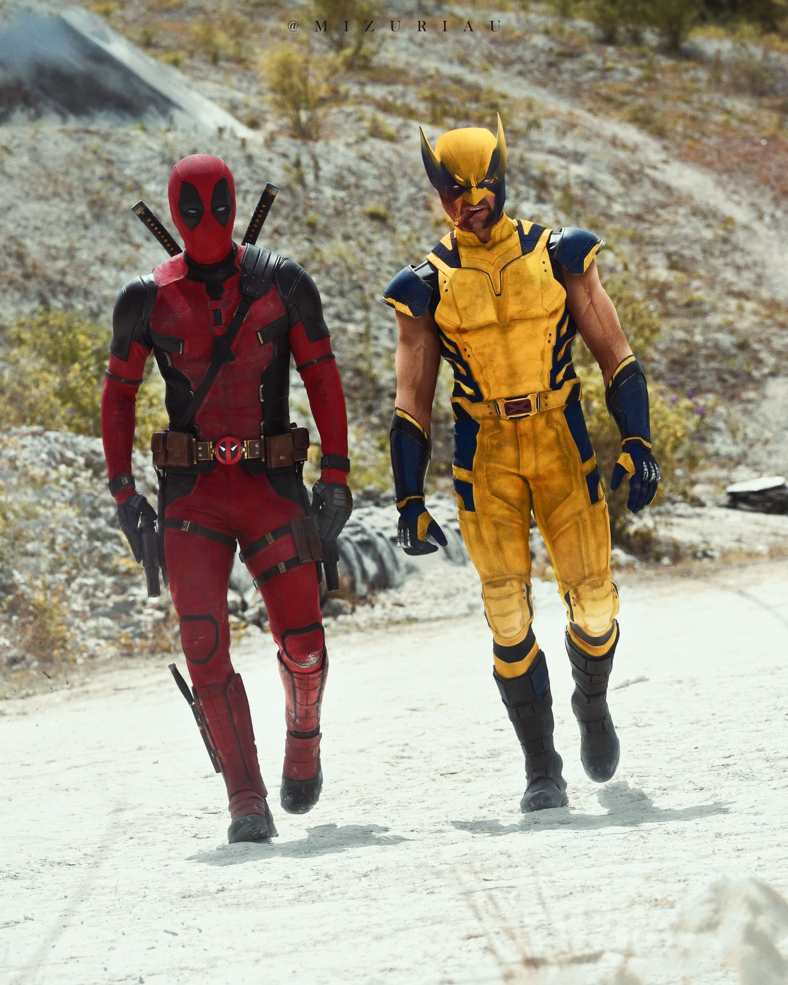 Deadpool and Wolverine by MizuriAU on DeviantArt