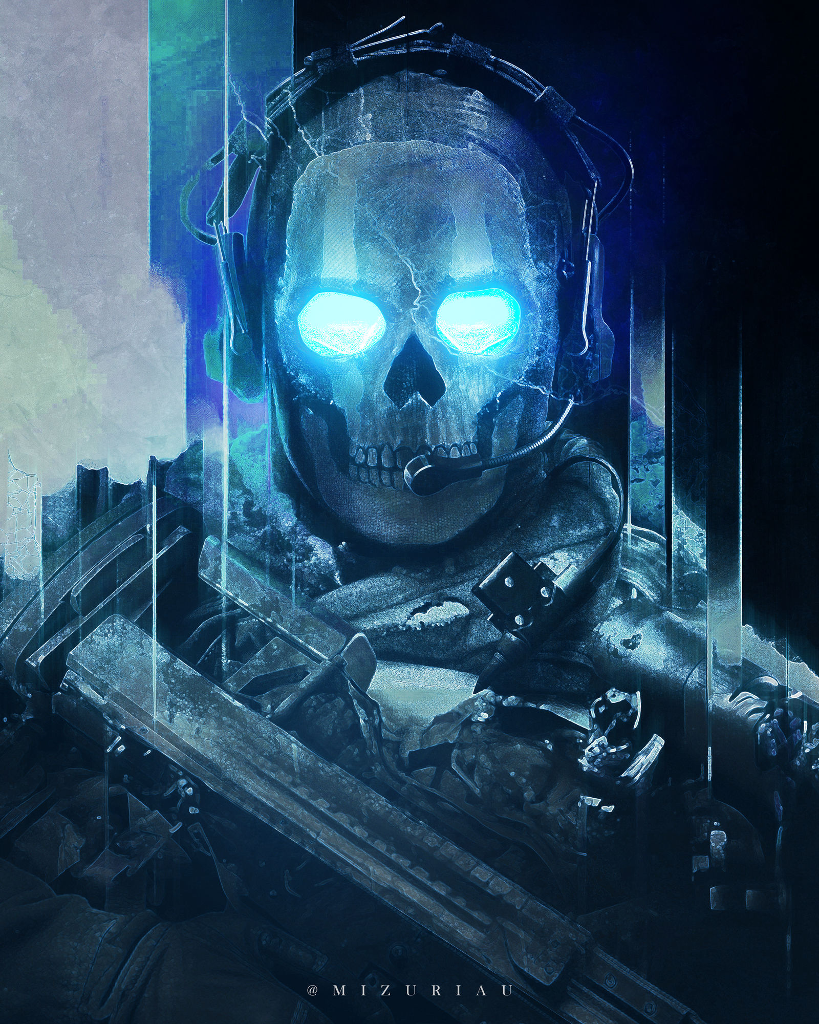 Call of Duty: Ghostly Ghost by MizuriAU on DeviantArt