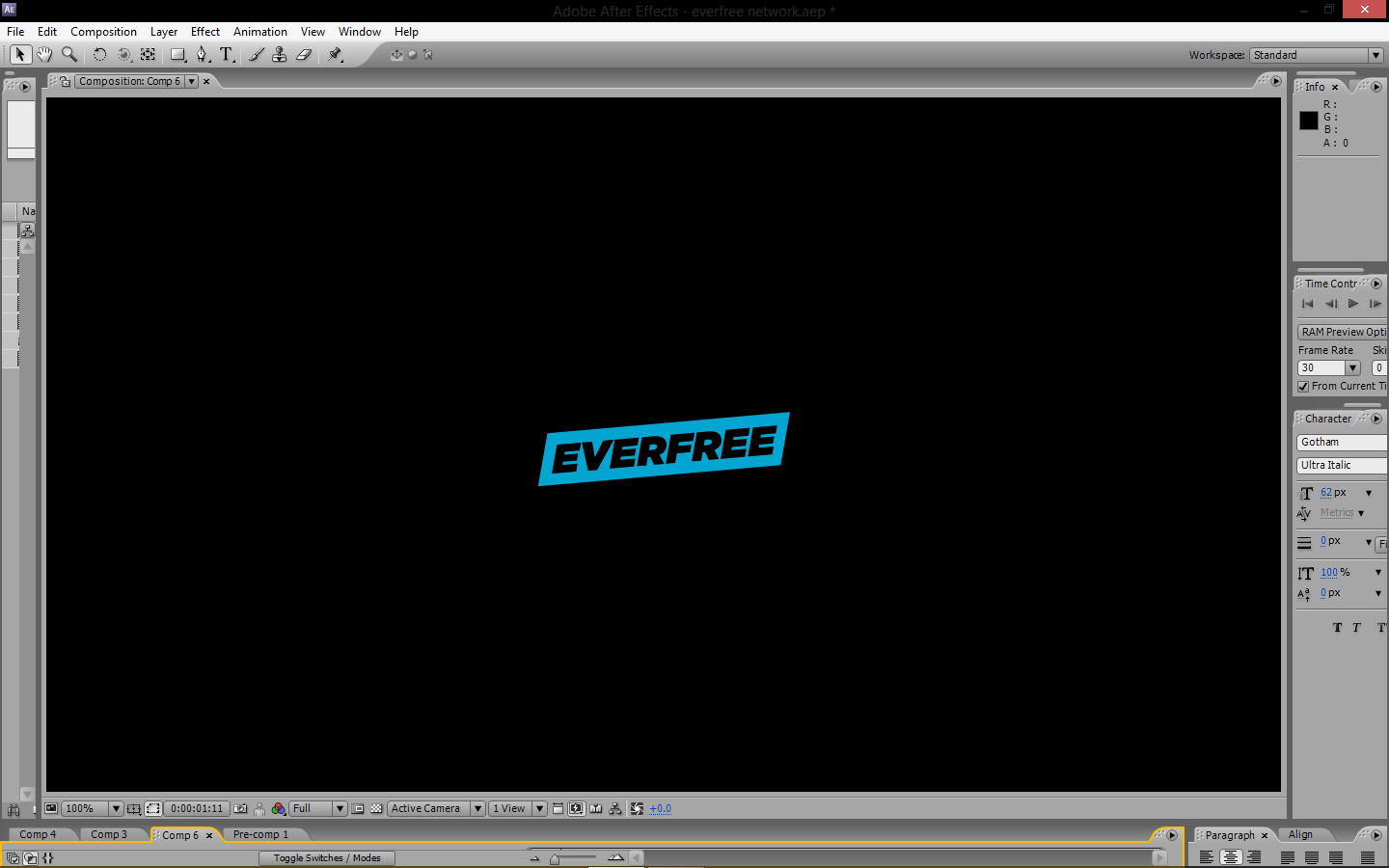 WIP - Overhauled Everfree Network logo