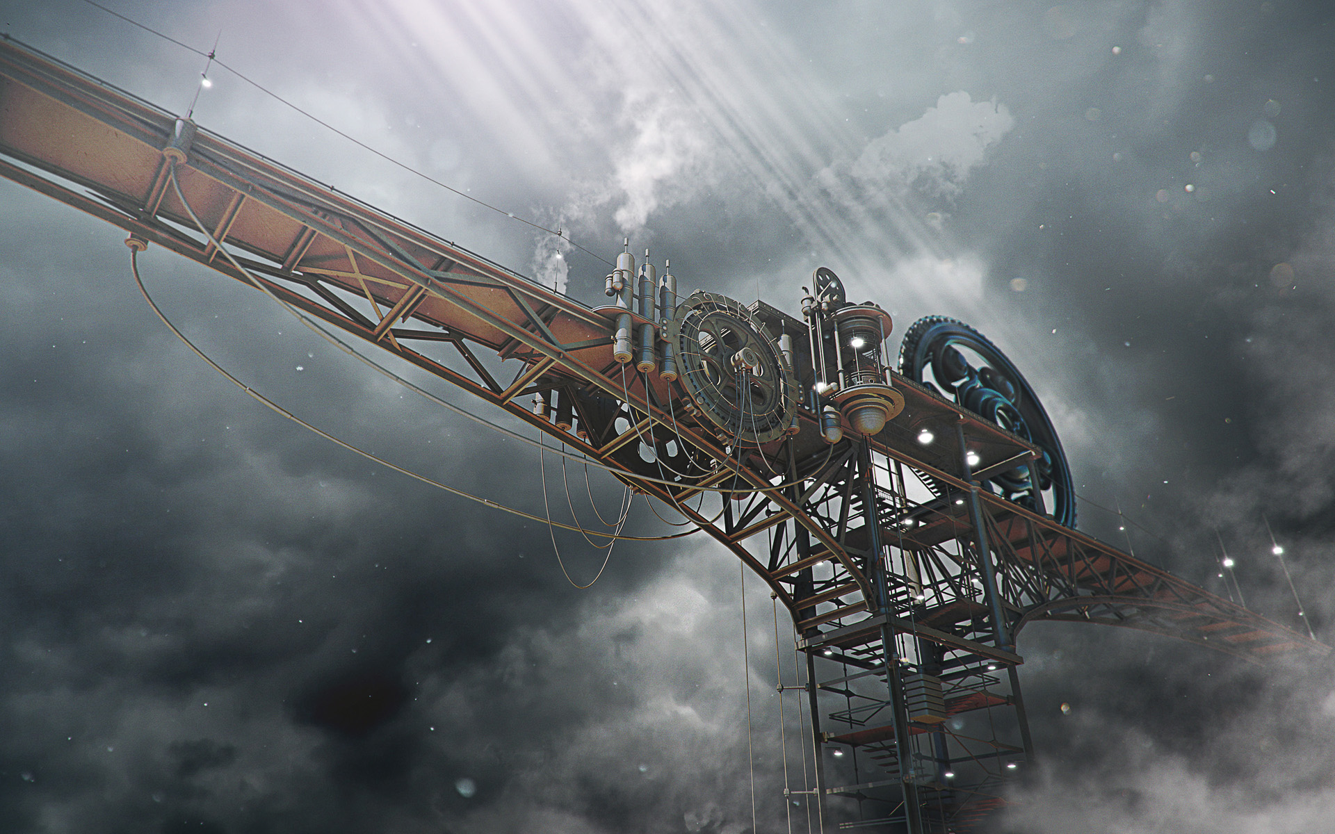 Cloud station. Concept 01.