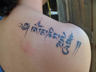 Om Mani Padme Hum Tattoo