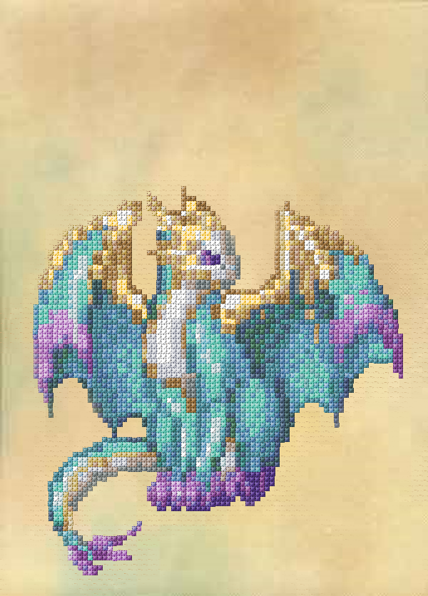 Female Soulpeace Hatchling Cross-stitch Pattern