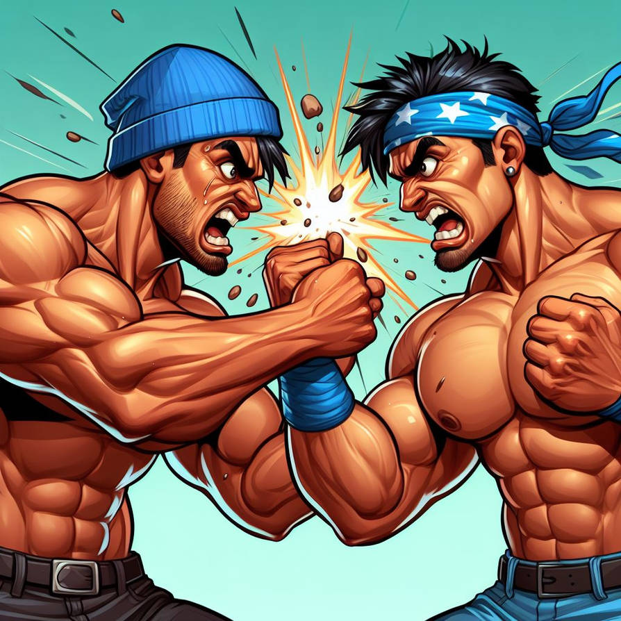 Fight Caton Cartoon Fight 2 by adriaz1989 on DeviantArt