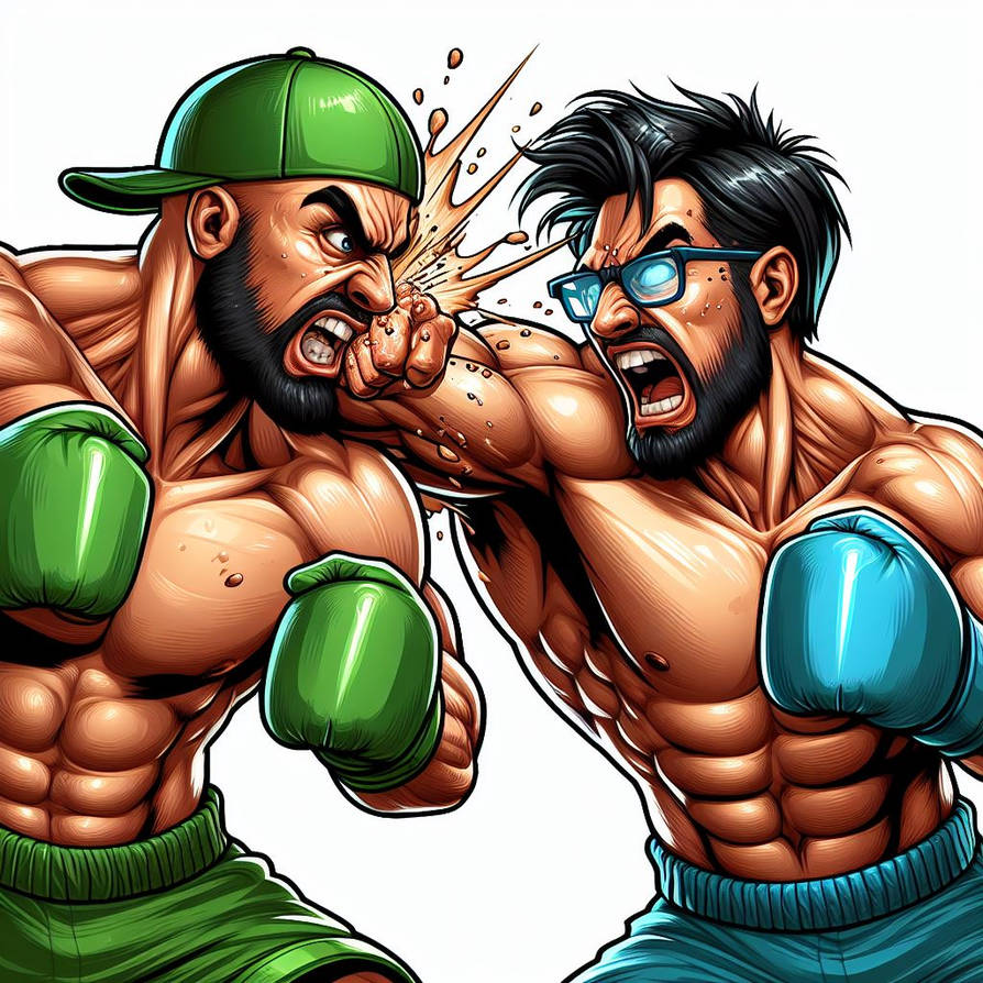 Fight Caton Cartoon Fight 6 by adriaz1989 on DeviantArt