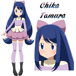 Pokemon OC - Chika Tamura