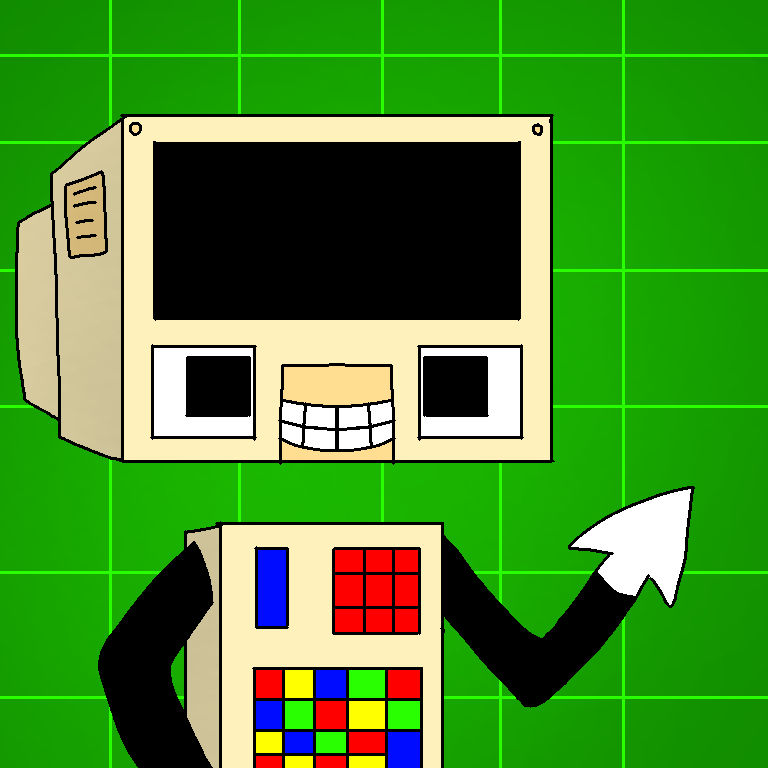 Colin the computer by Cotty15 on DeviantArt