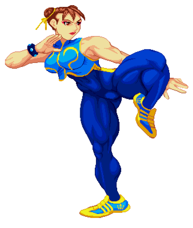 Chun Li String Mode Chun Li by Alexmasters11 on DeviantArt