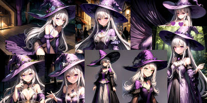 [Adopt Open] Murakasi the purple Witch