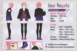 [Vtuber] Imai Nagato (2023 ver) - New Profile