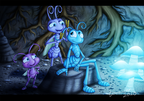 Filk getting his antena done by Atta