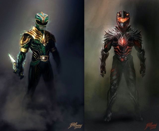 Costume concept art of green ranger series by godgundam67 on DeviantArt