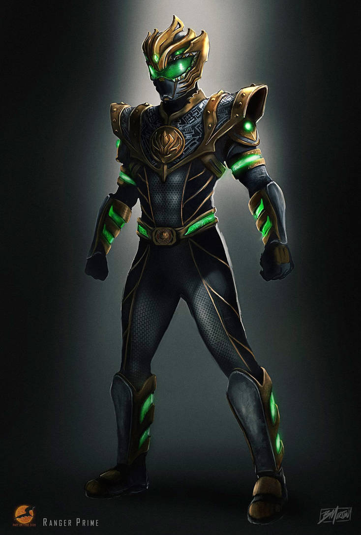 Concept art of Ranger prime 1 form by godgundam67 on DeviantArt