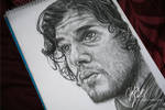 Jon Snow Drawing by Helenhsd