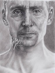 Tom Hiddleston Coriolanus Drawing