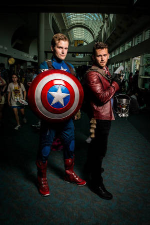 Captain America and Star-Lord