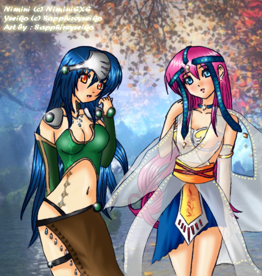 Nimini and Yuriko in Fantasy