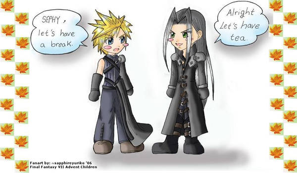 Cloud and Sephy: Requested