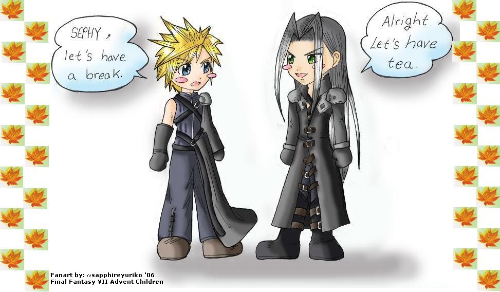 Cloud and Sephy: Requested