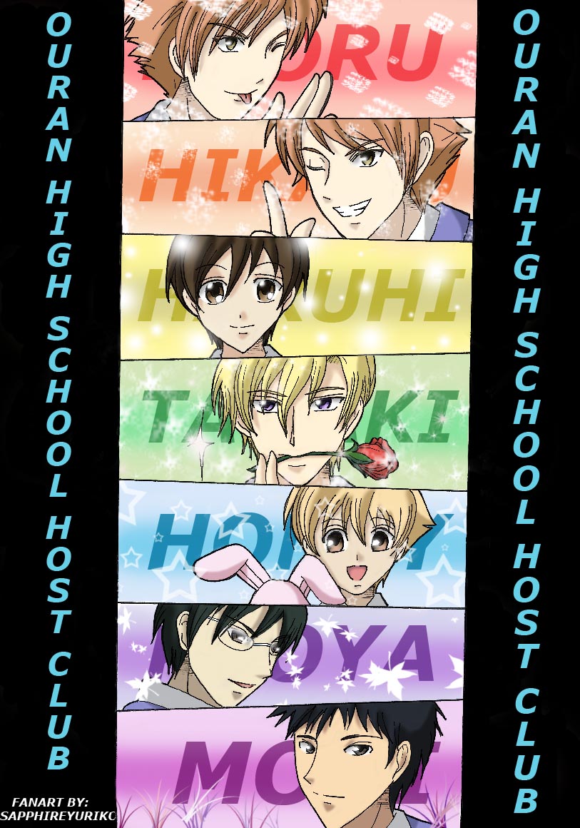 Ouran High School Host Club by sapphireyuriko on DeviantArt Ouran High School Host Club by sapphireyuriko on DeviantArt