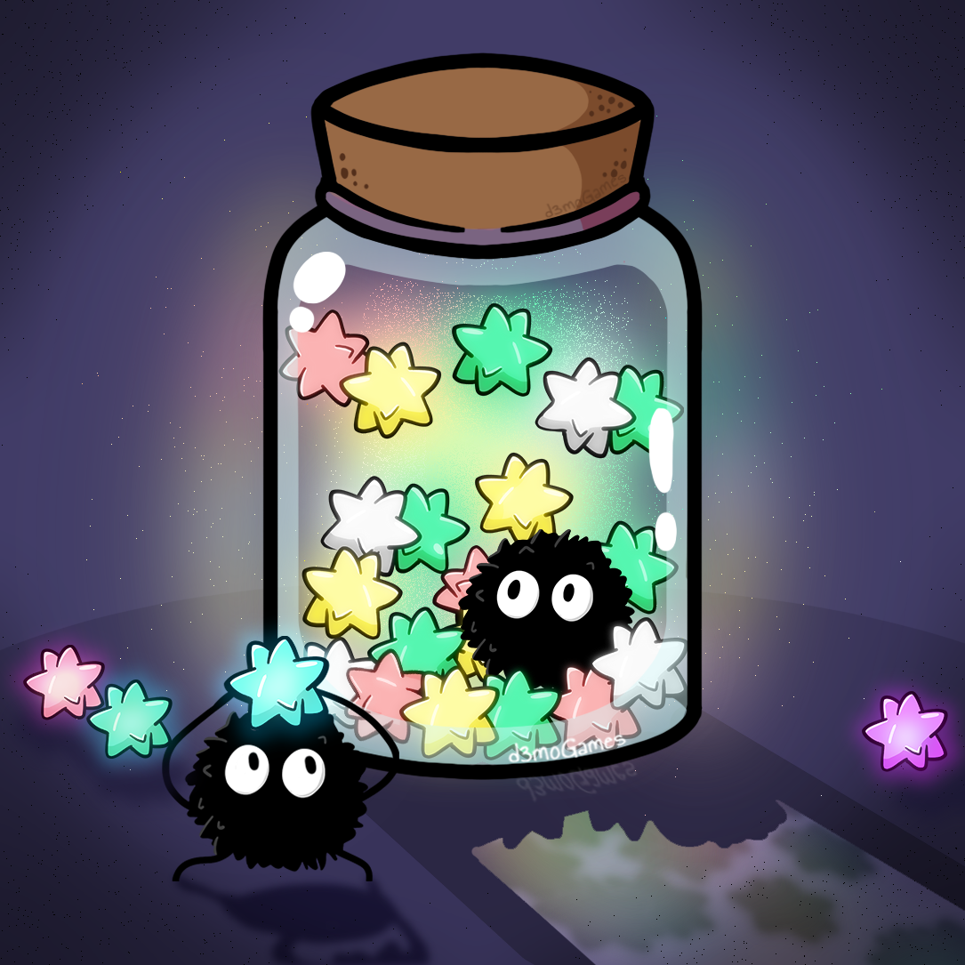 Soot Sprites in a bottle by d3MoGamesMo on DeviantArt
