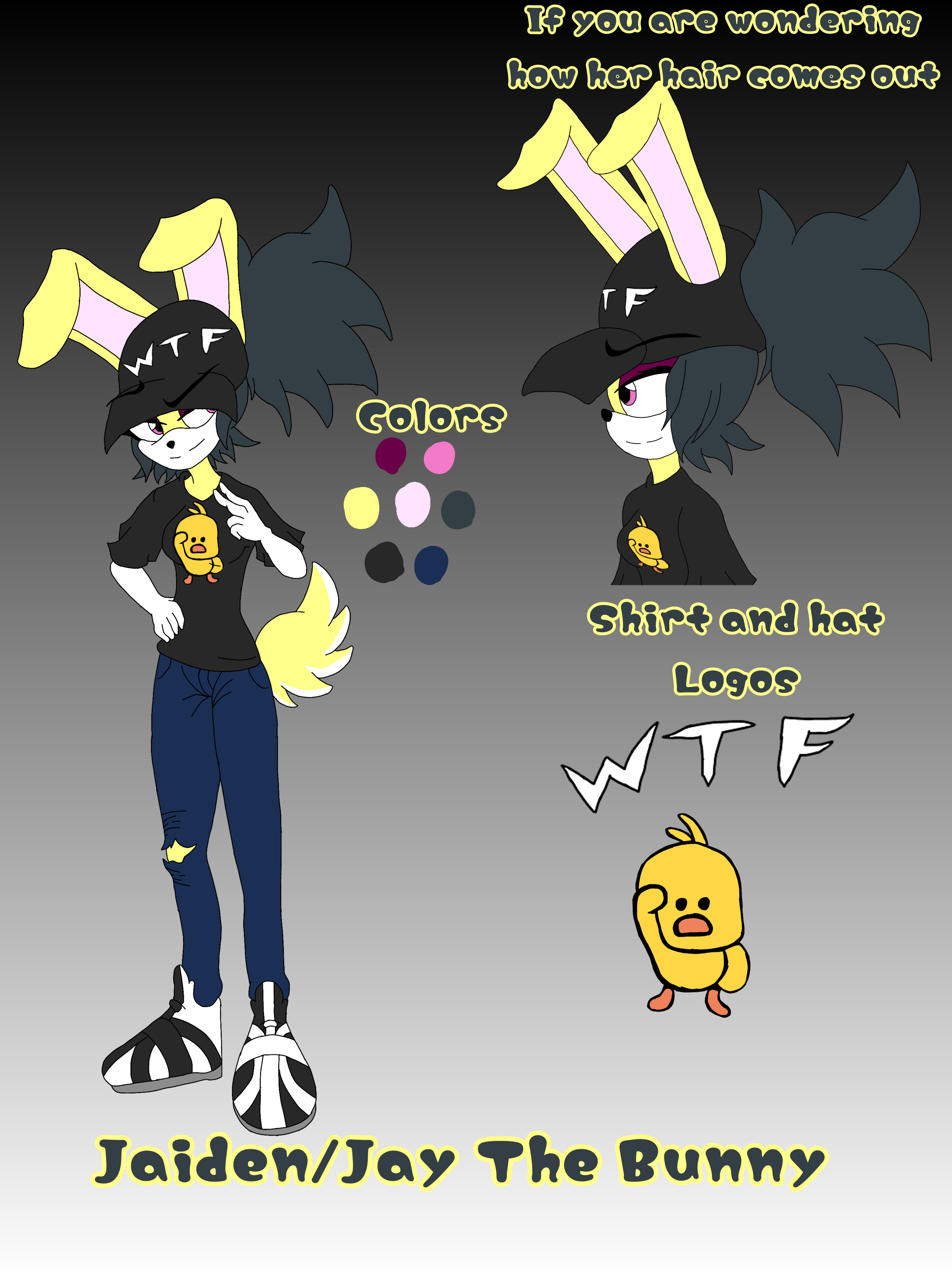 Jaiden Reference Sheet by Ecohog759 on DeviantArt