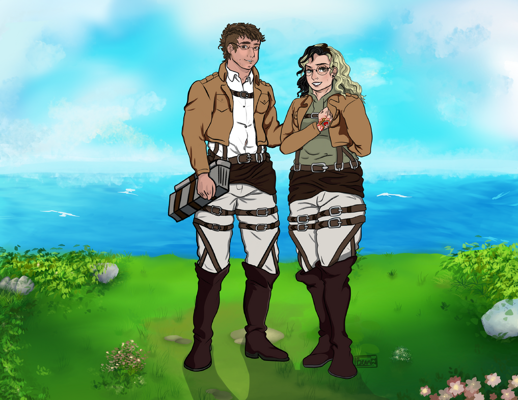 Attack on Titan Birthday Gift, '2022 by meanpapalina on DeviantArt