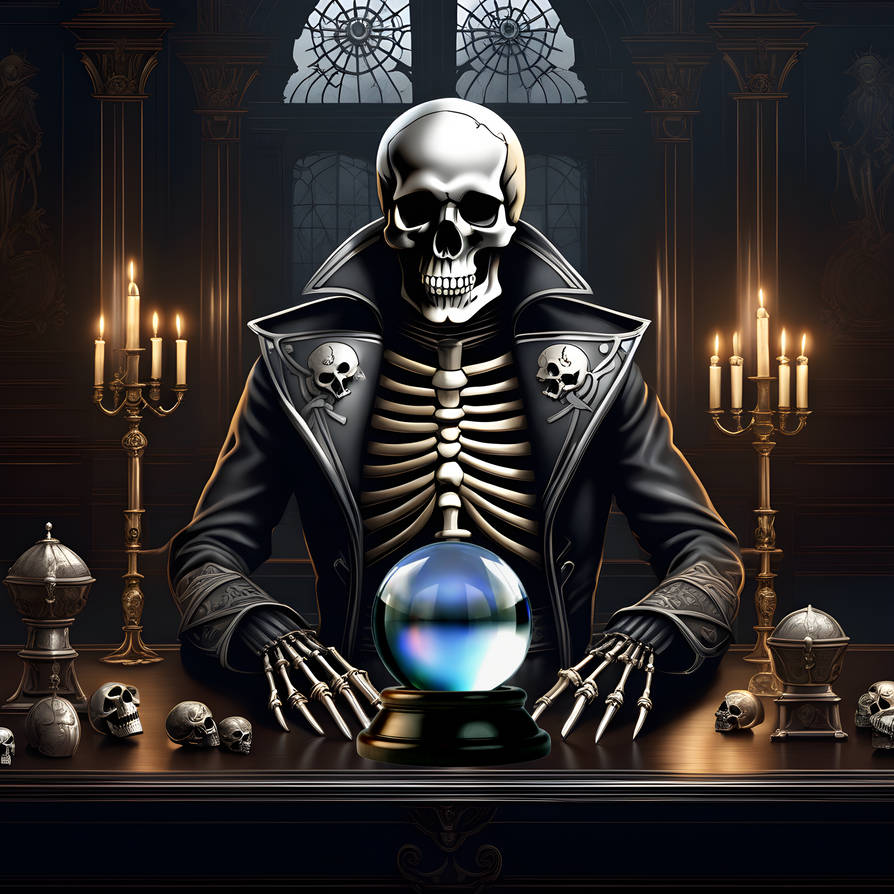 Magic 8 Skeleton by davididay on DeviantArt