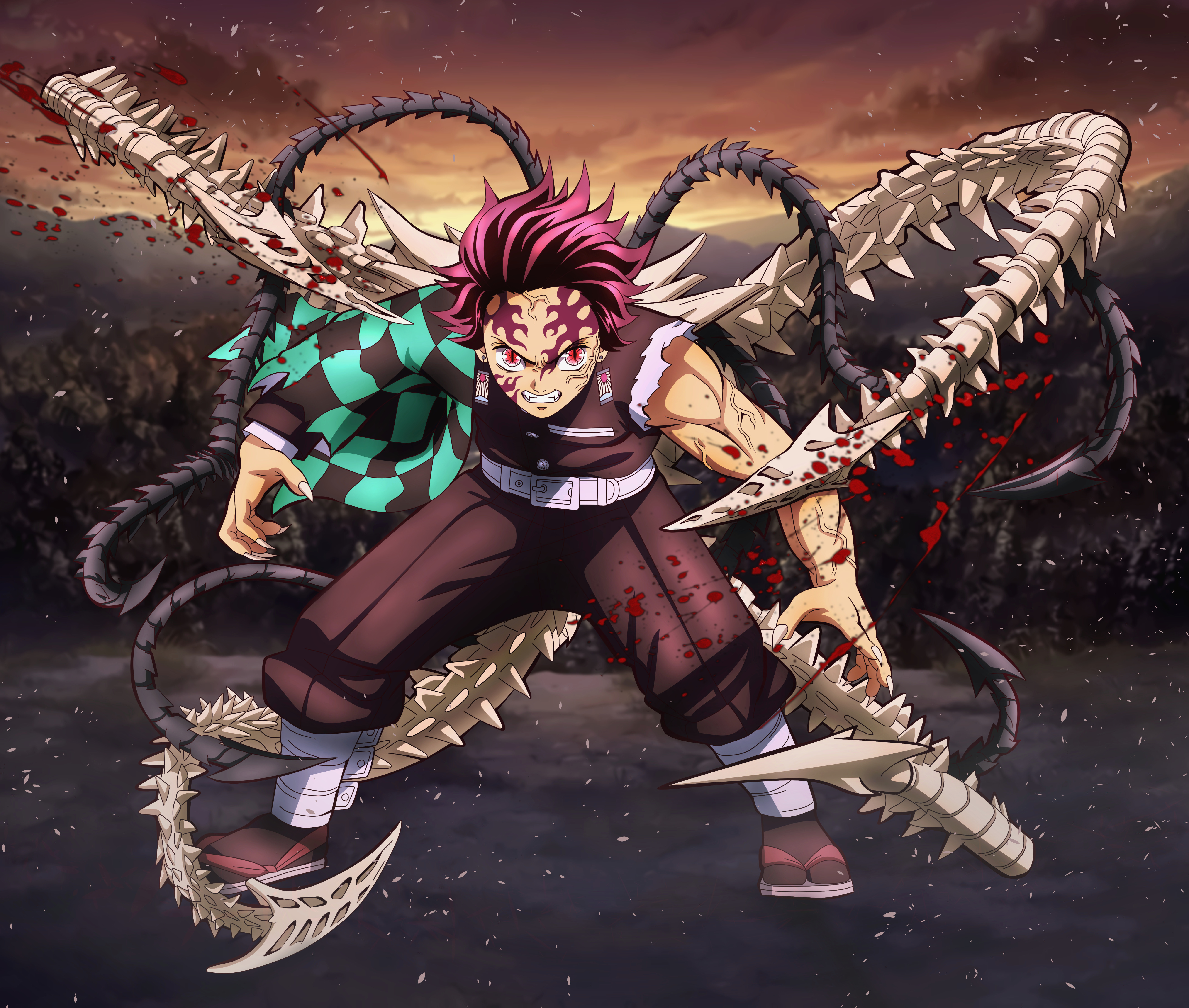 Tanjiro Demons Slayer by kpdvdamvs on DeviantArt