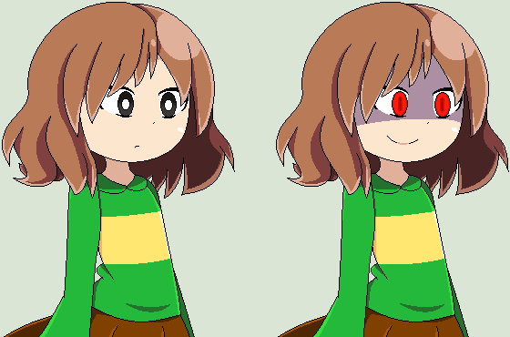 Undertale Chara sprite by apricoskaart on DeviantArt