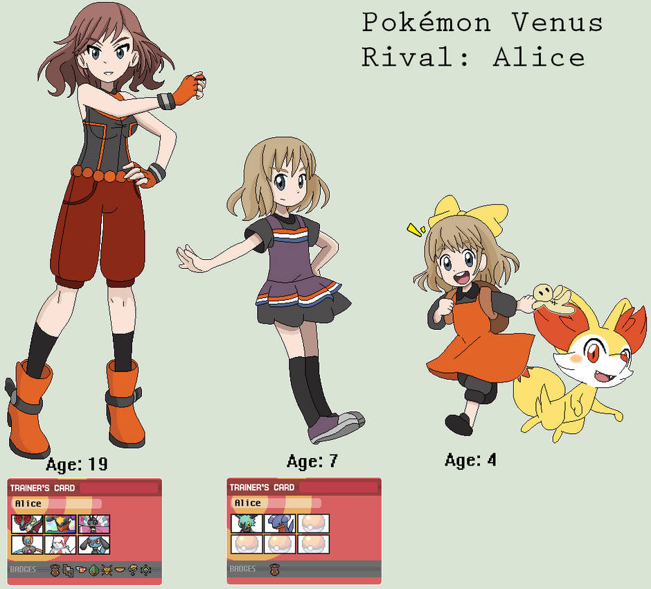 Pokemon - Rival Alice by AuroraArtz on DeviantArt