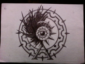 Evil eye, black phoenix