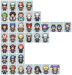 Pokémon Generation 3 Hoenn 143 Sprites 