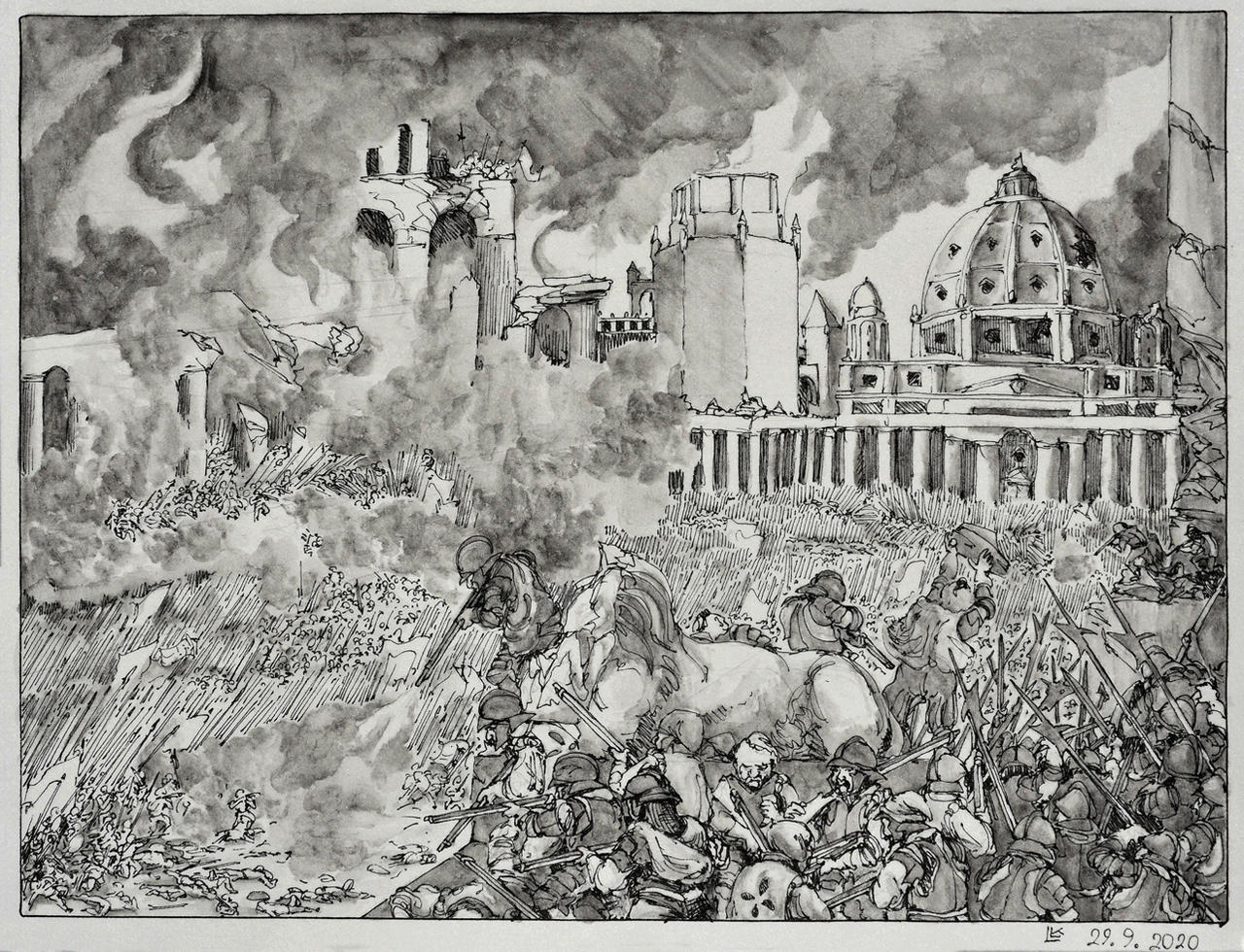 Sack of Rome 1527 by LeonhardKnabl on DeviantArt