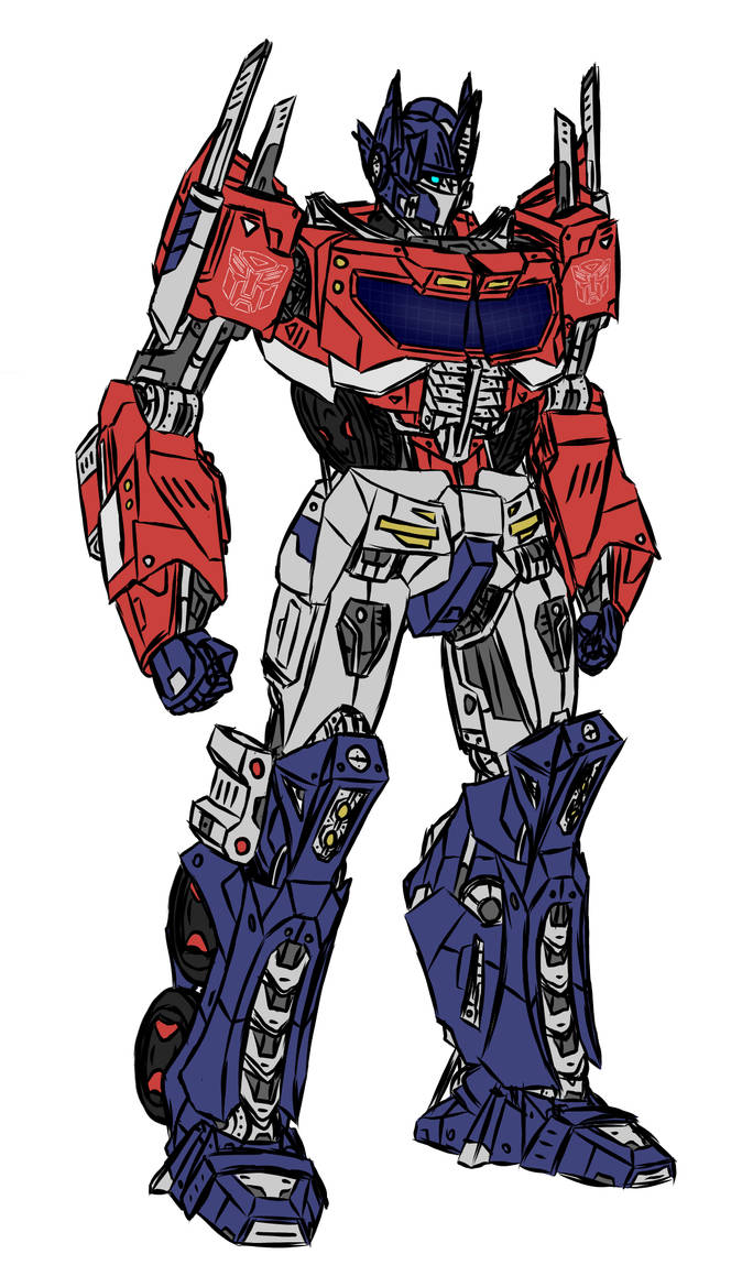 Optimus Prime Cybertron by Zyfle on DeviantArt