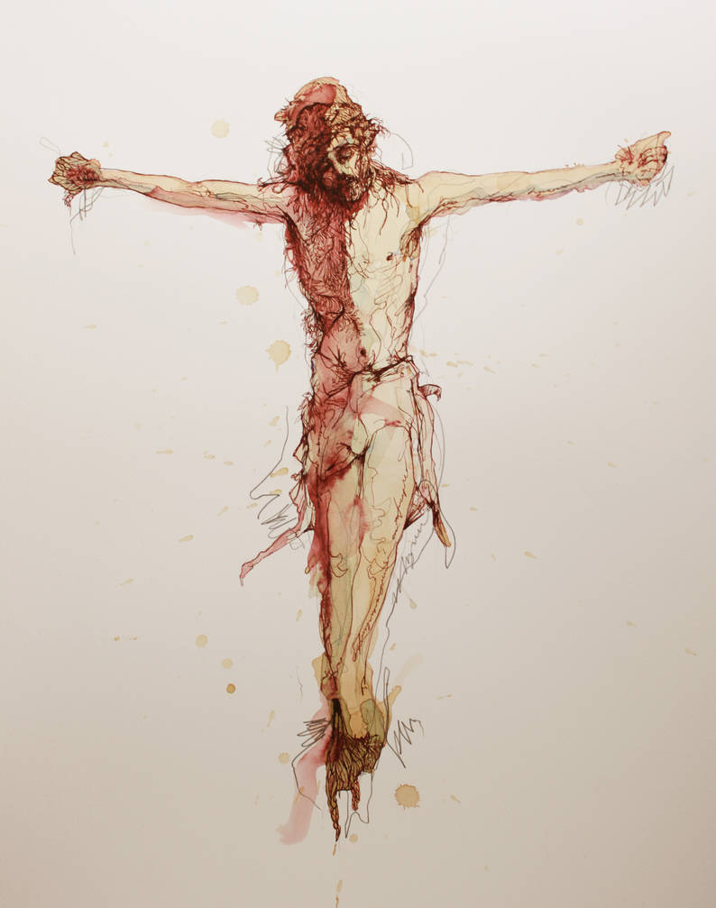 Christ Crucified by Carnegriff