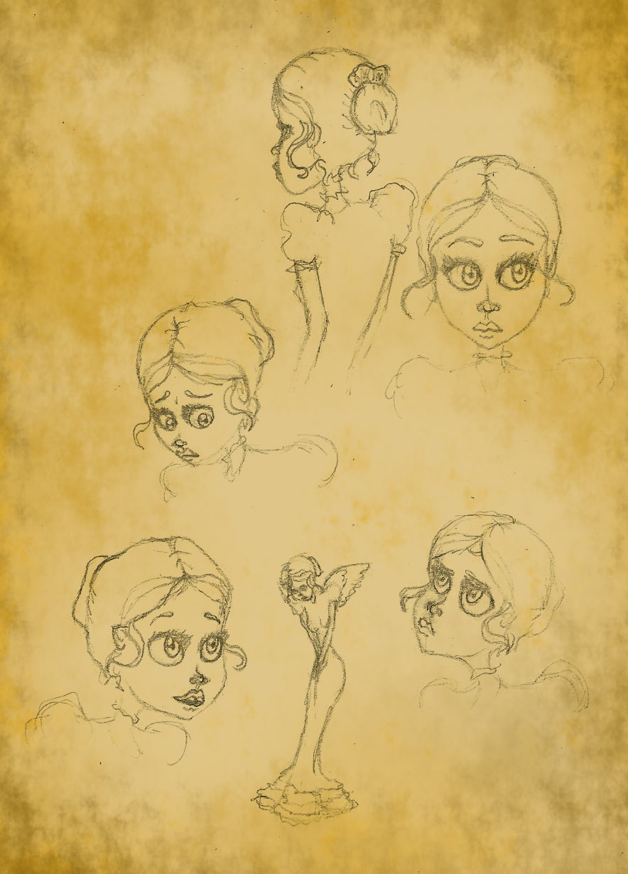 More Lucille sketches