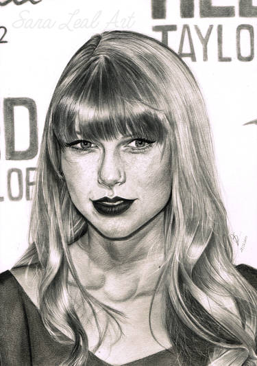 Taylor Swift (Colored Pencil Drawing) by RaymondMuyna on DeviantArt