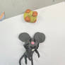 Mouse With Cheese's Clay Art