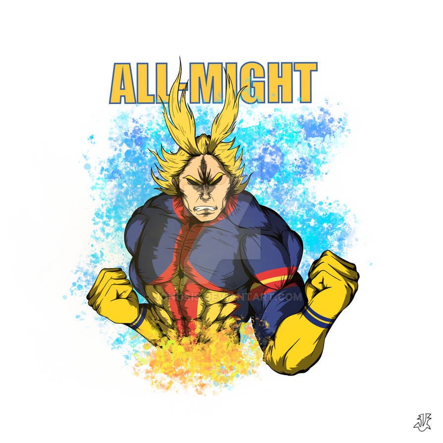 All Might - My Hero Academia by jonosis on DeviantArt