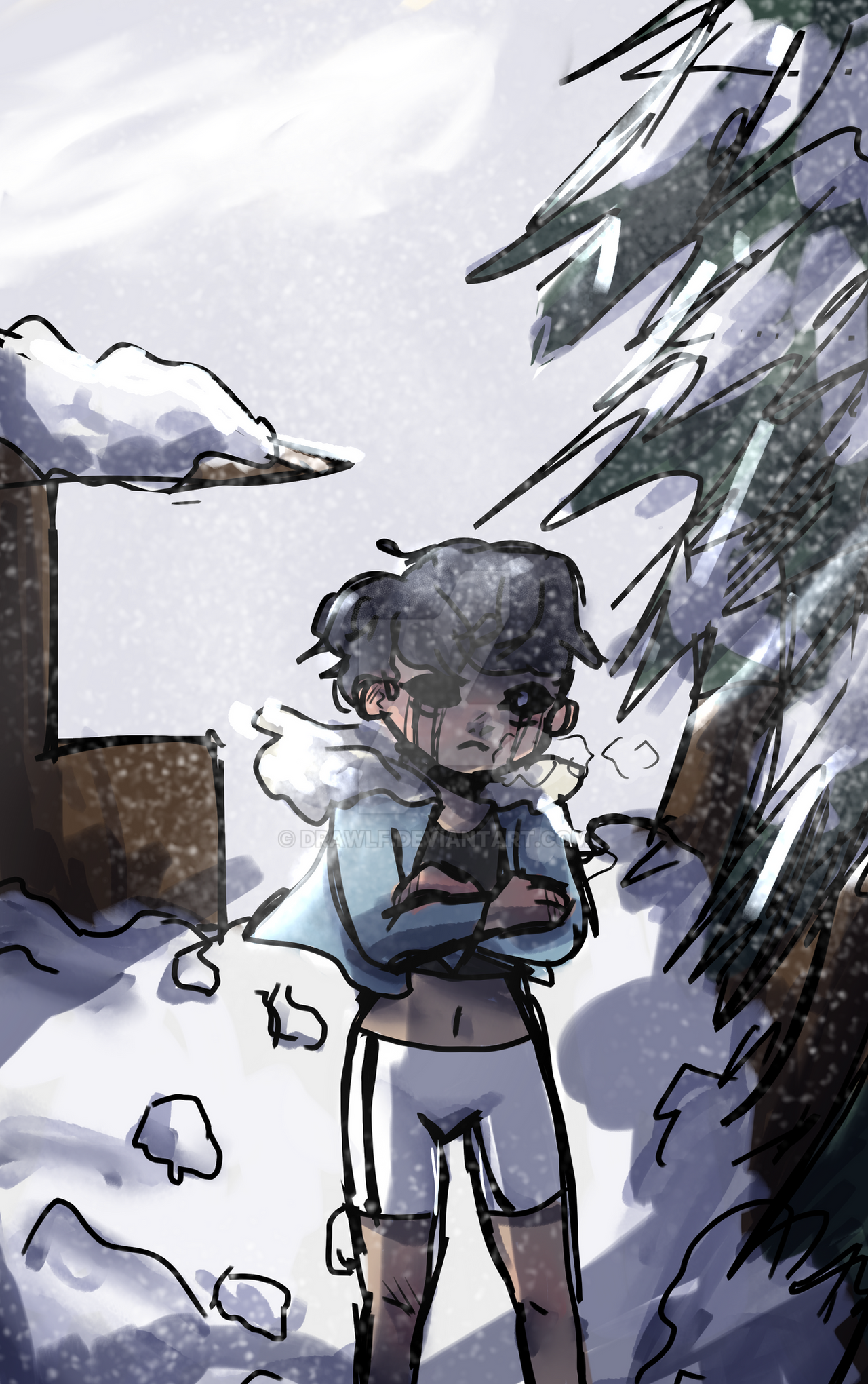 Snowdin Snow Pattern Mission in Snowdin by Drawlf on DeviantArt