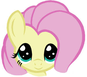 Fluttershy Sticker Design