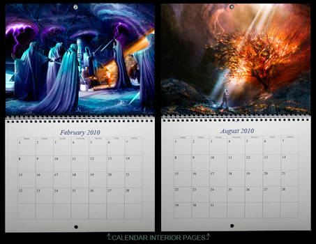 Deviantart Calendar interiors